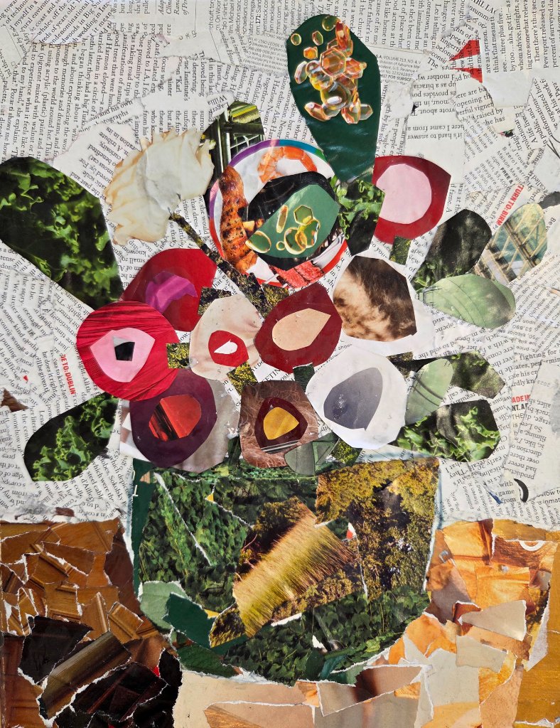 Mixed Floral Collage