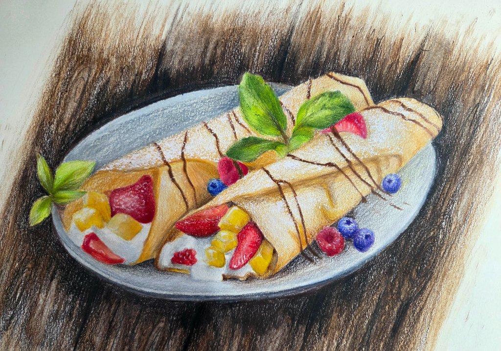 Fruit Crepes