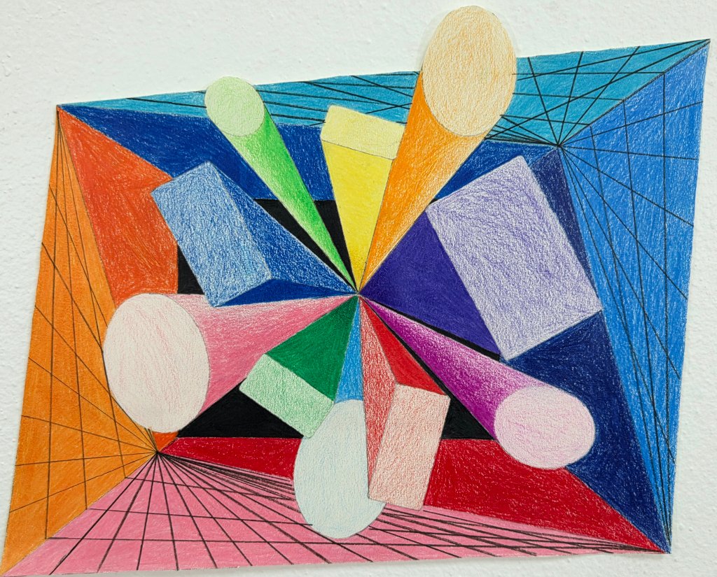Two-Point Perspective Shapes