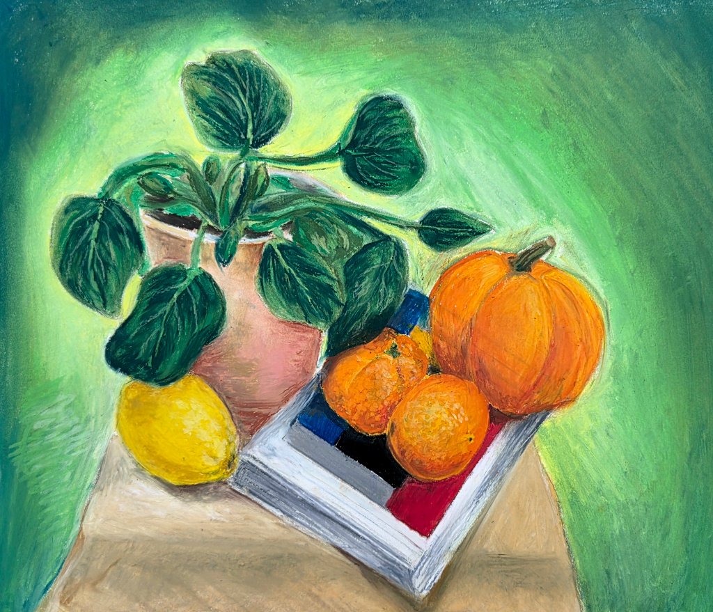 Plant & Fruit Still Life