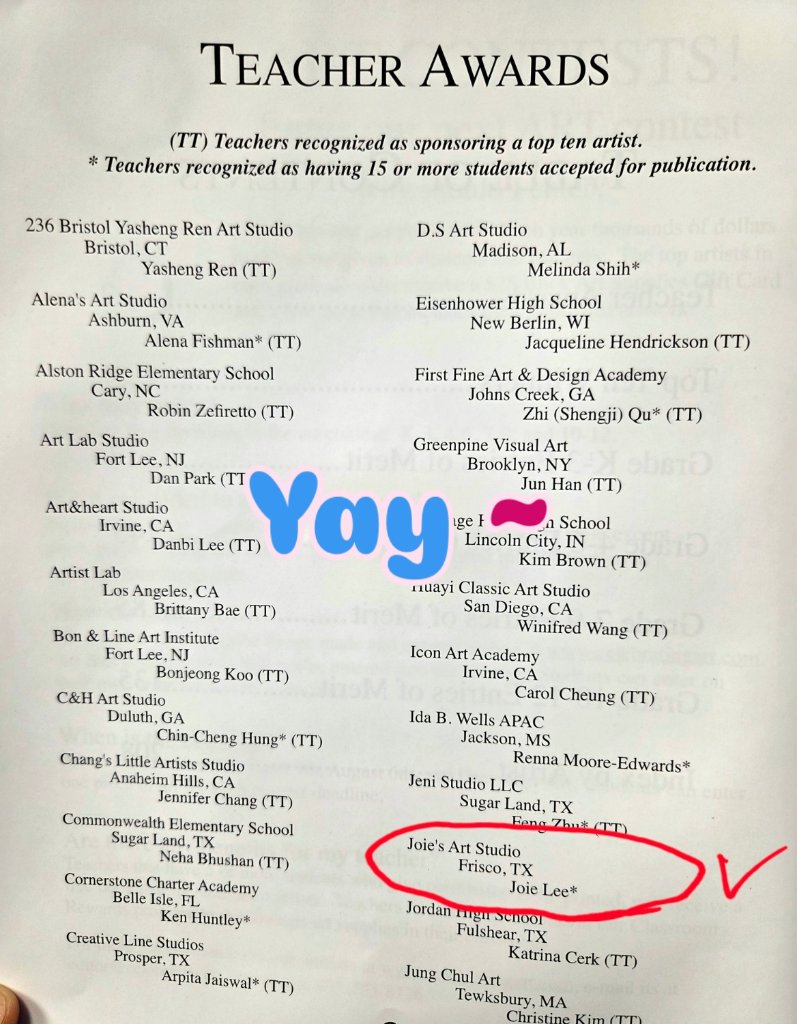 Teacher Awards — Scholastic Art
