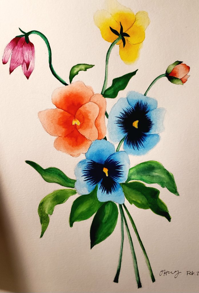 Pansy Bouquet