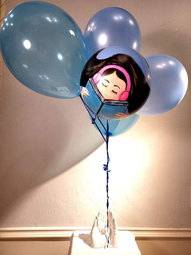 Girl with Balloons