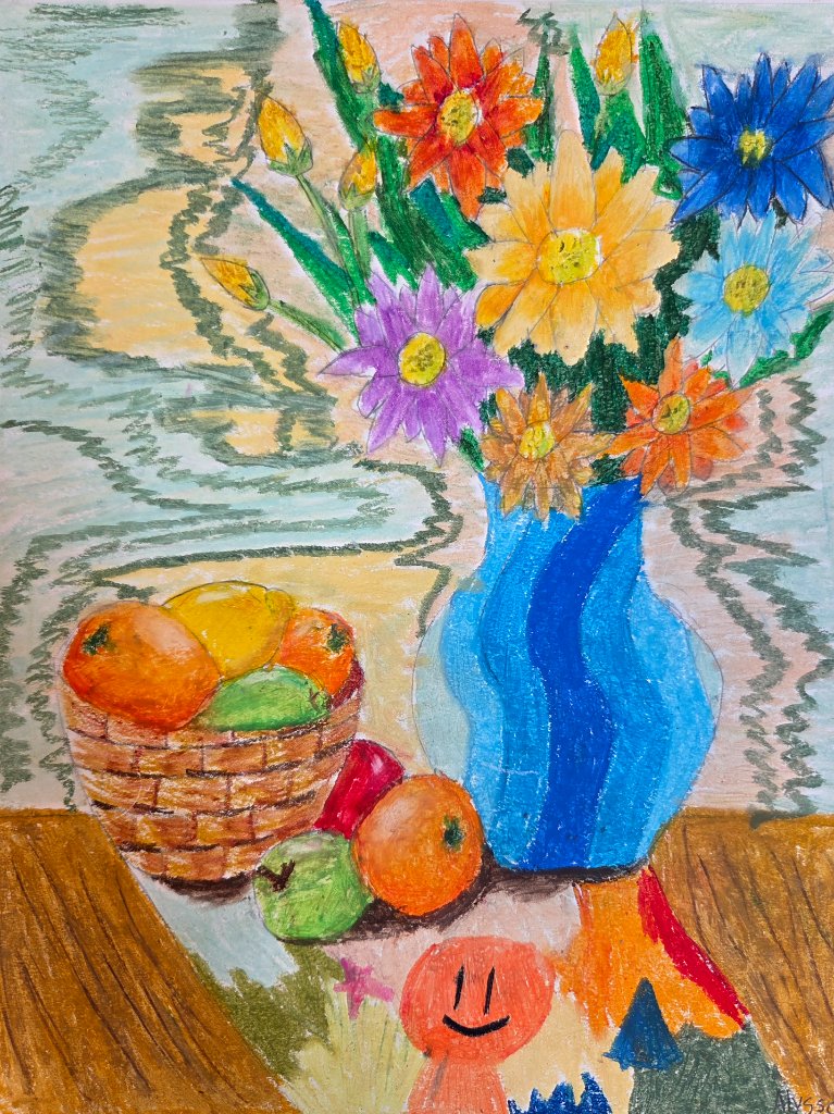 Flower & Fruit Still Life