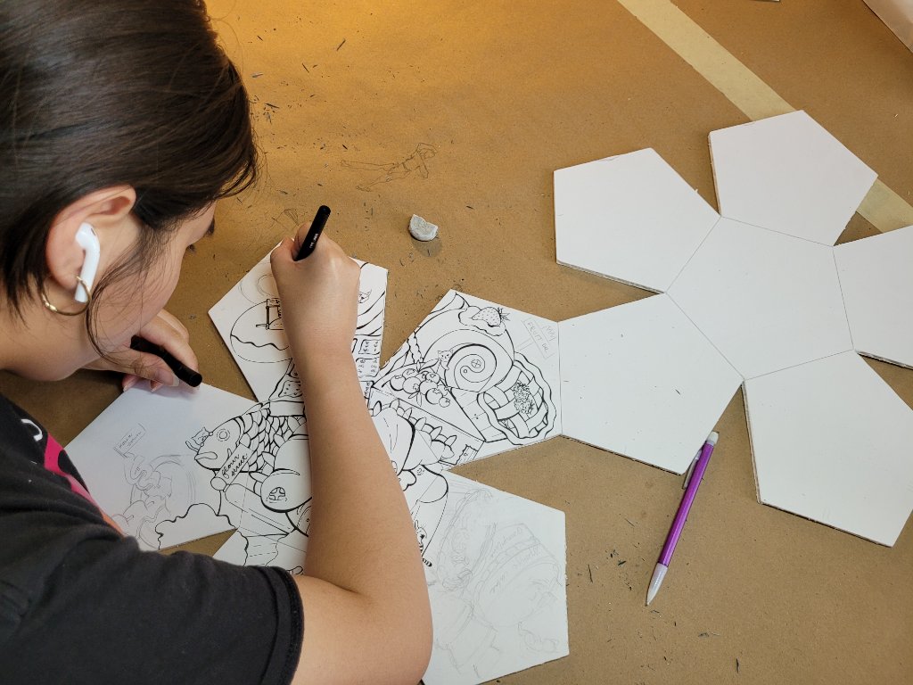 Studio Drawing Session