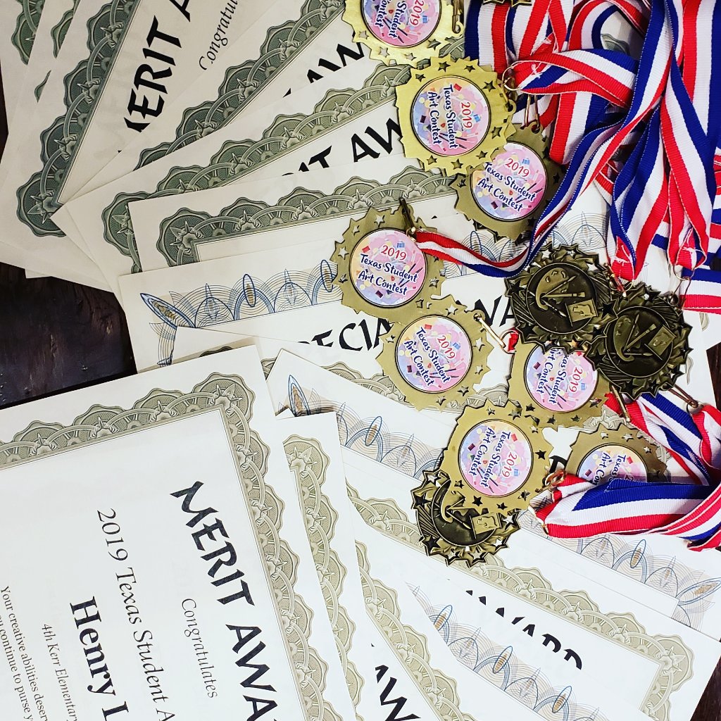 2019 Texas Student Art Contest — Merit Awards