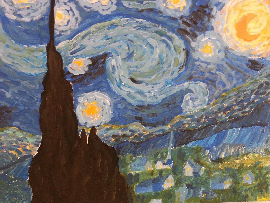 Starry Night Study