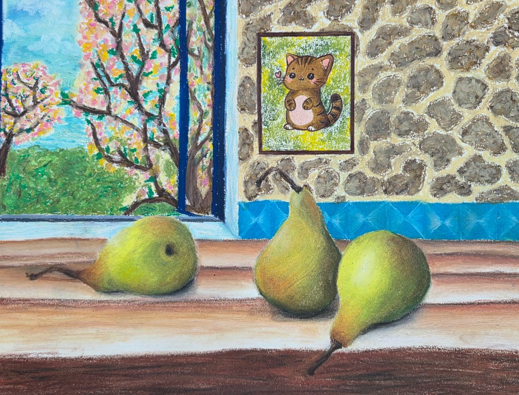 Pears by the Window