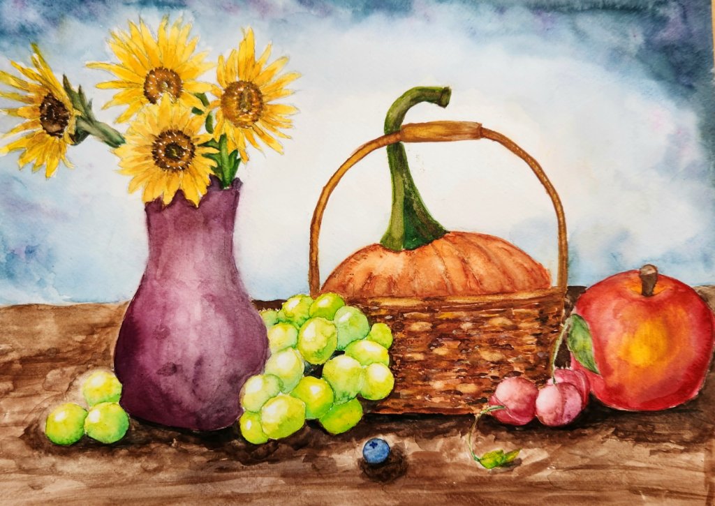 Autumn Harvest Still Life