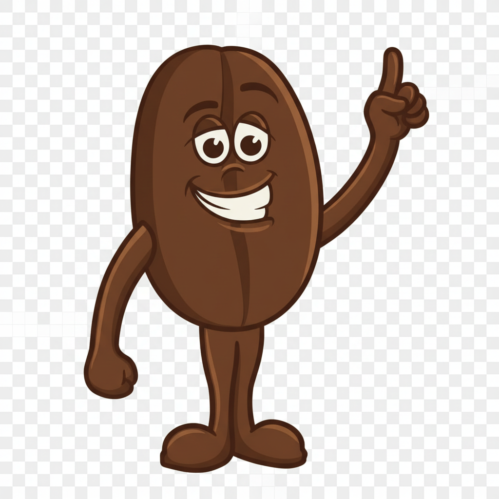 Beanie the coffee bean