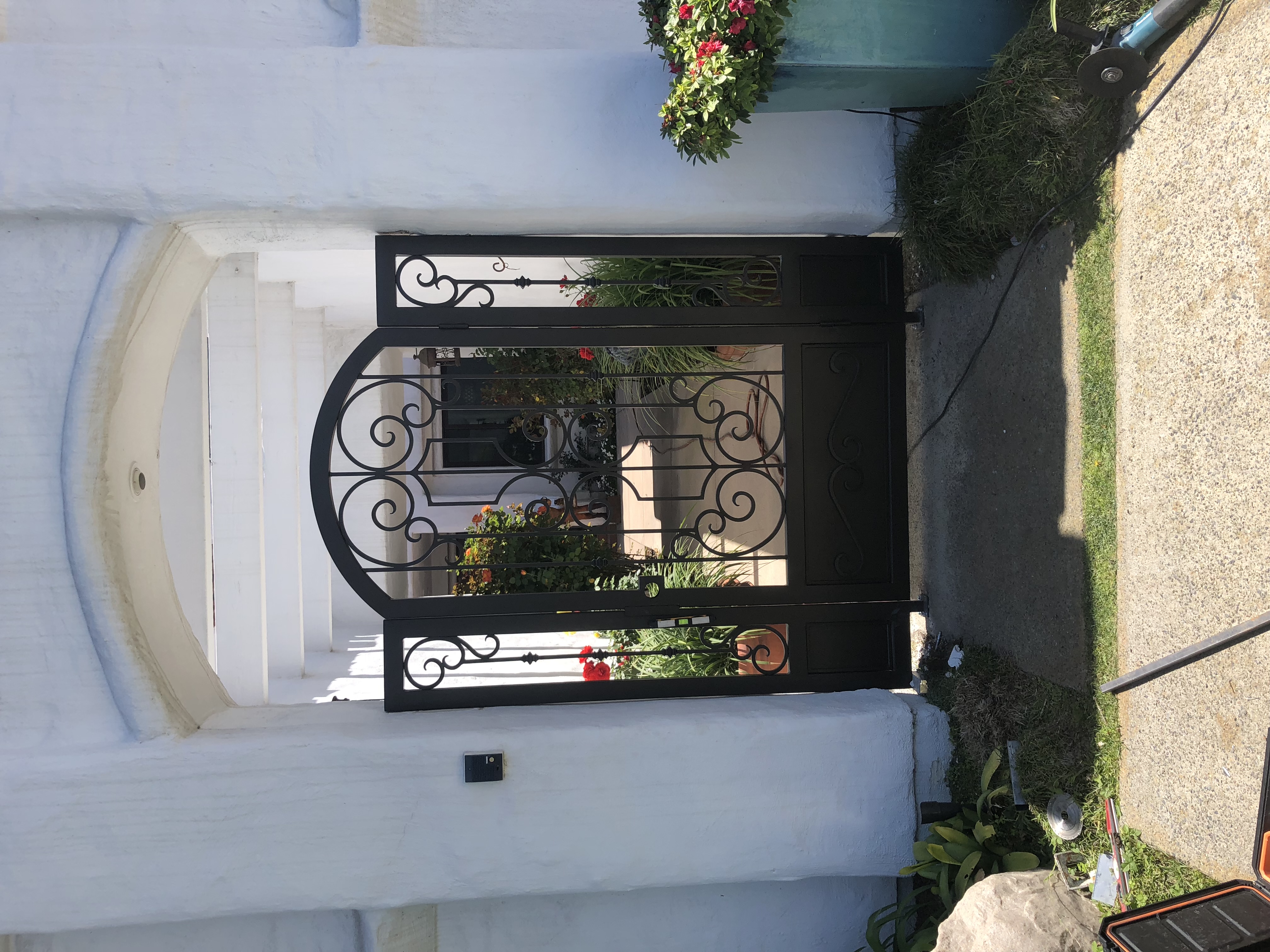 Ornate Balcony Railing on New Construction