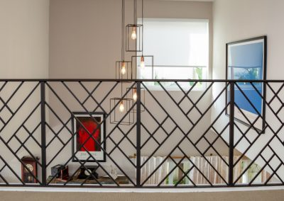 Diamond Pattern Balcony Railing
