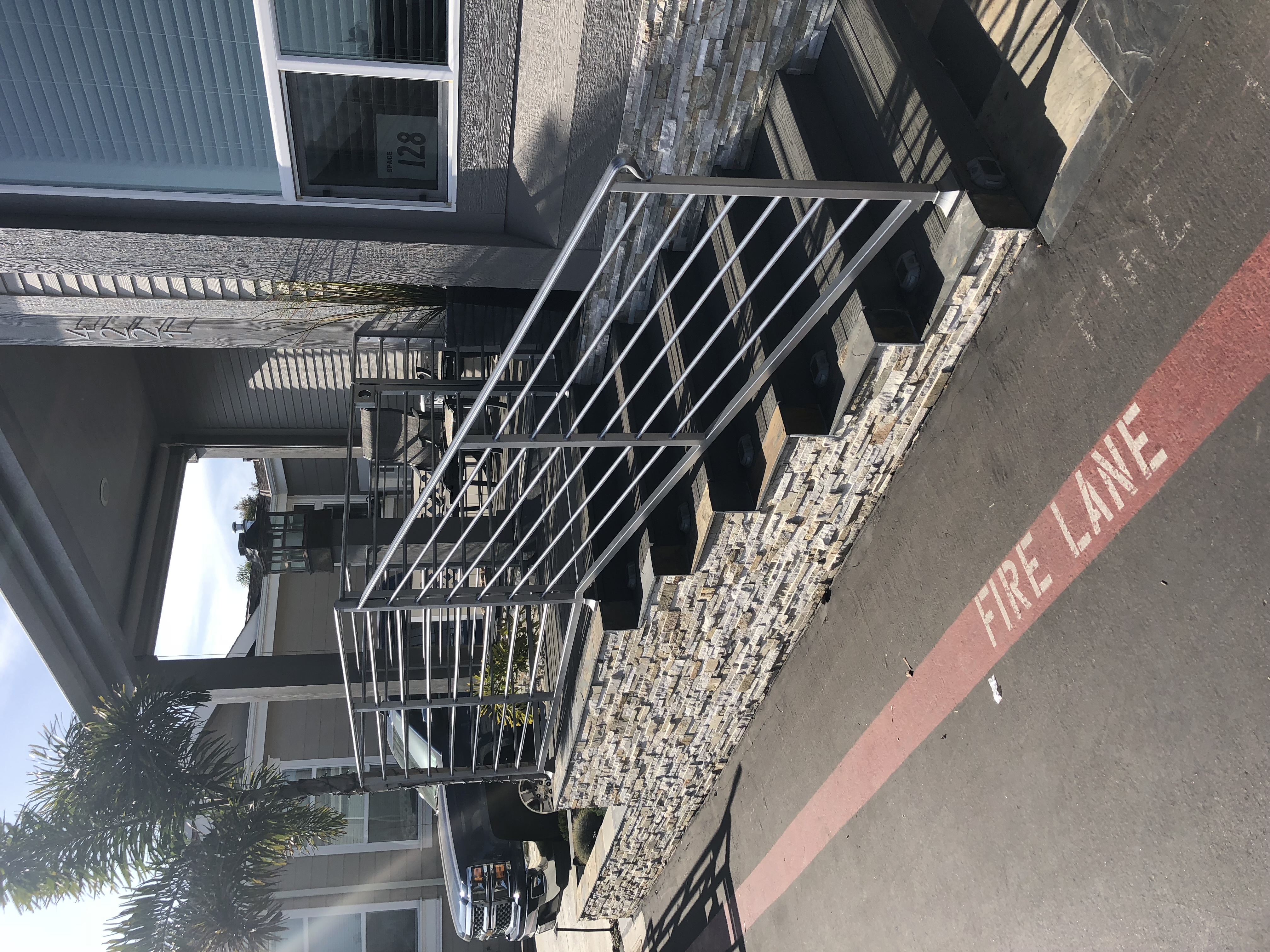 Bronze Porch Railing with Balusters