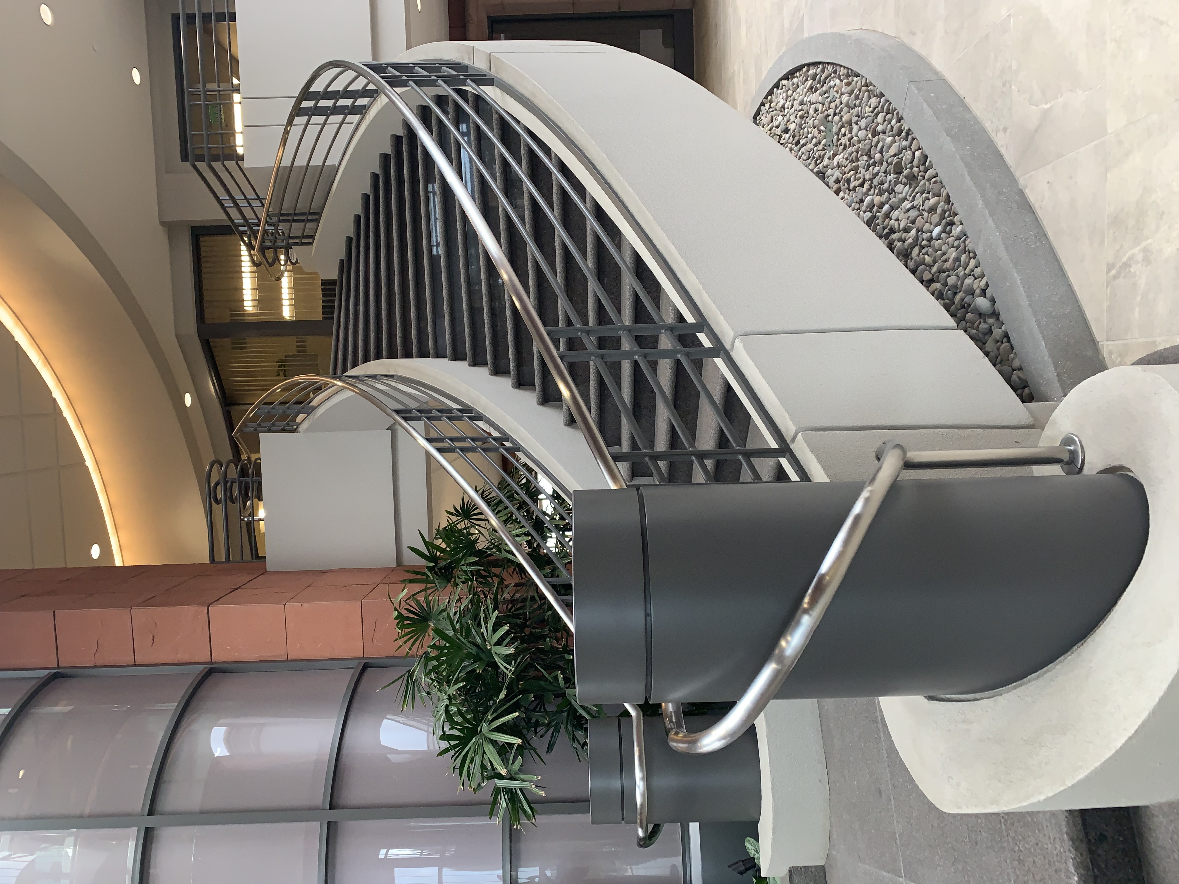 Curved Grand Staircase Railing