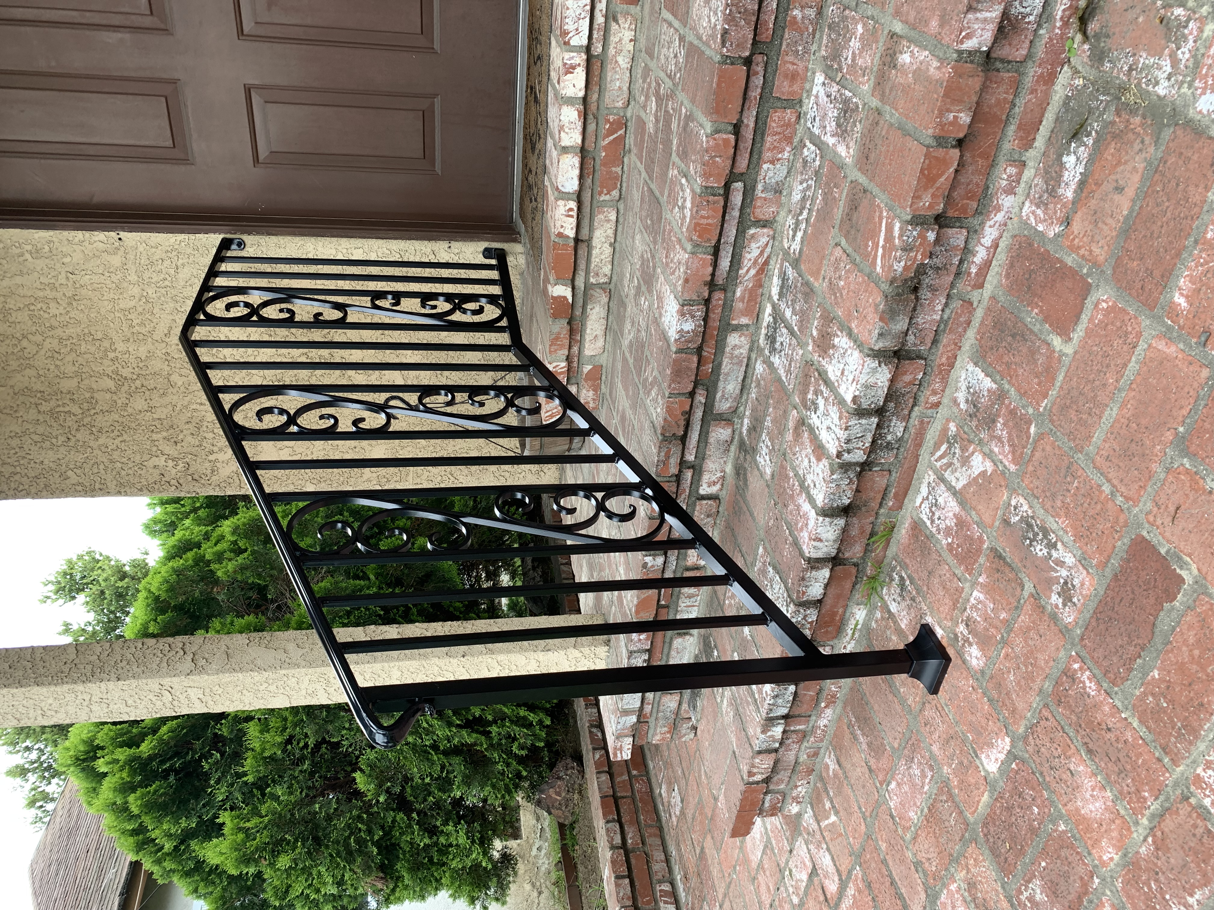 Classic Exterior Step Handrail