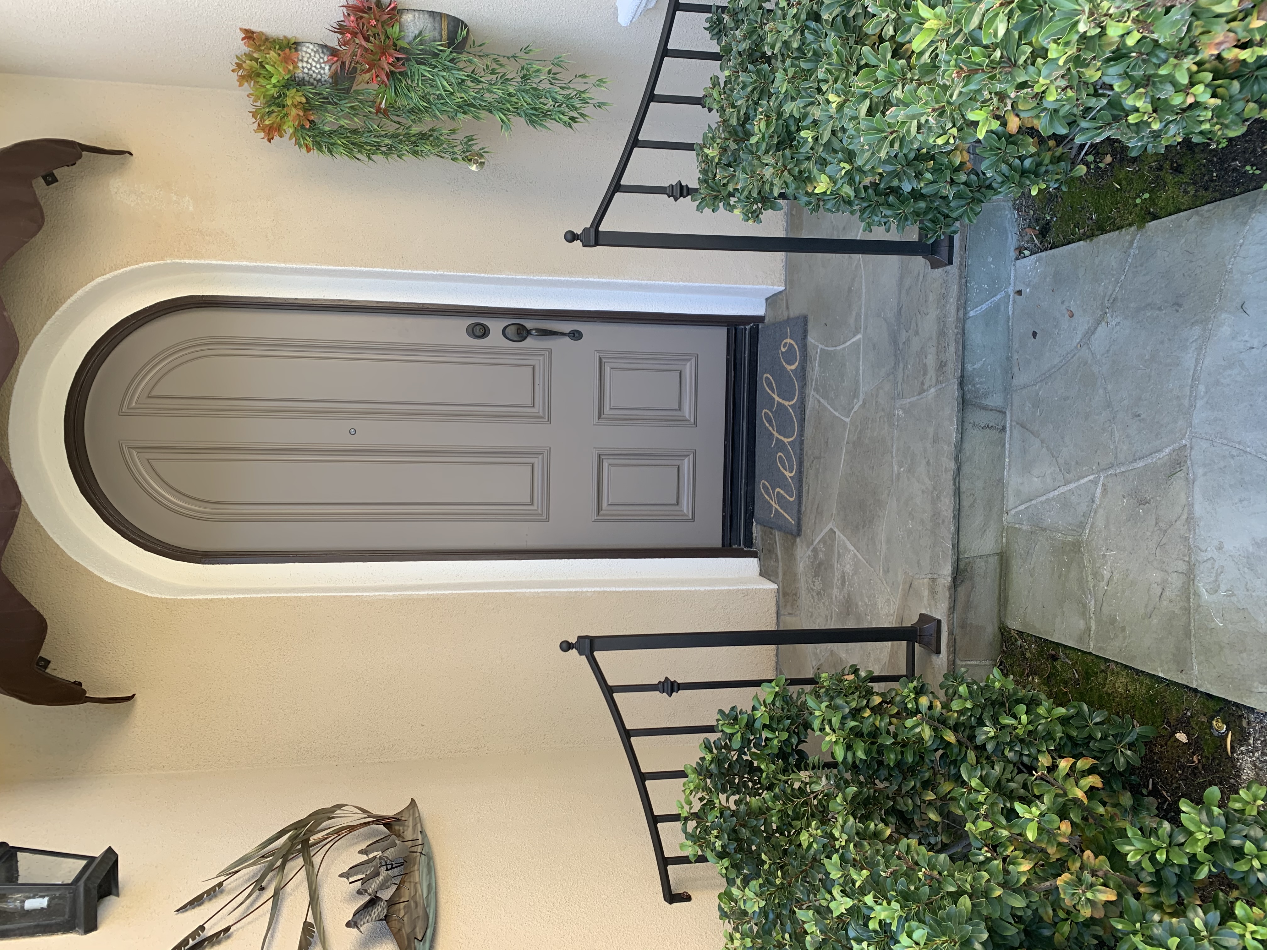 Modern Deck Railing with Horizontal Bars