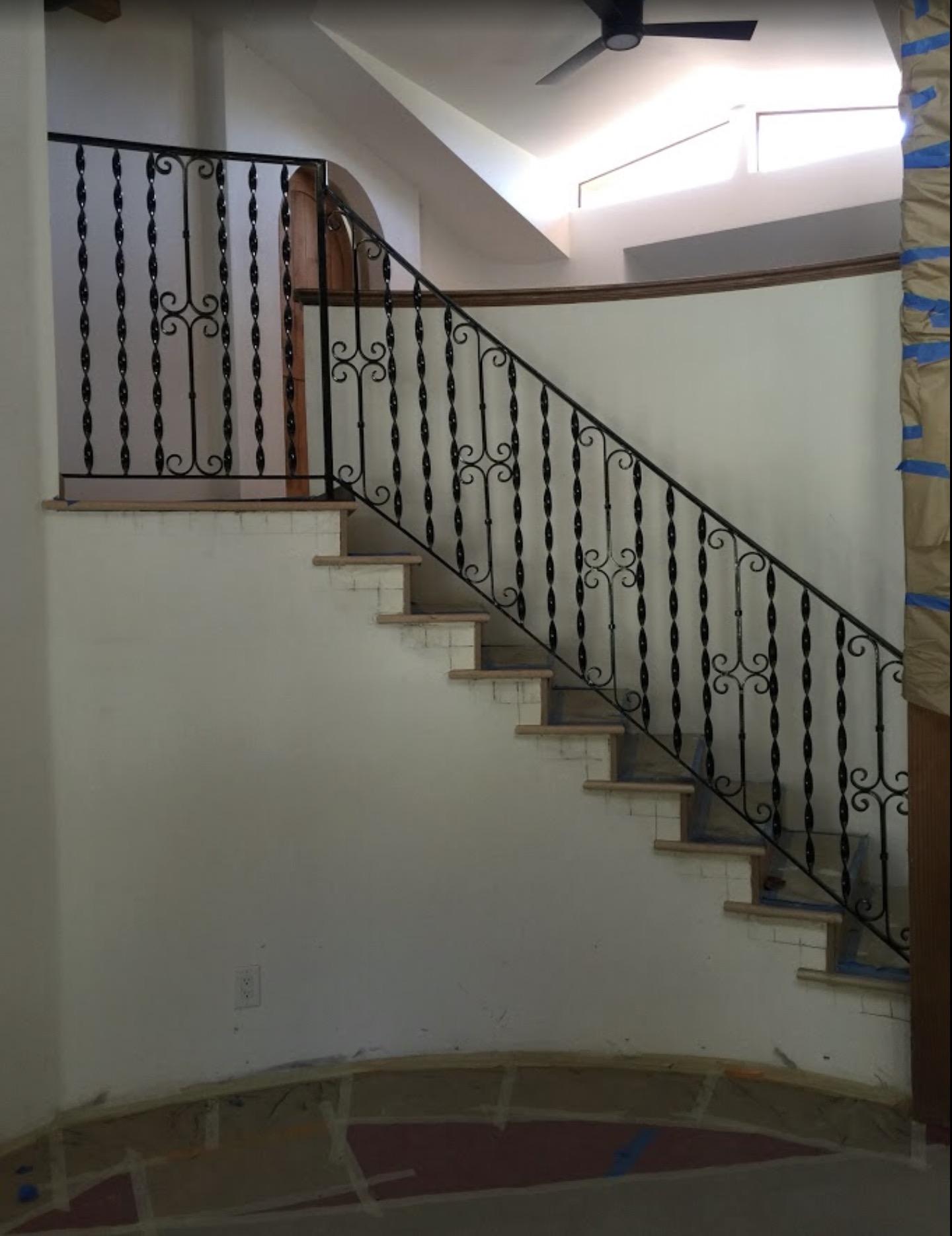 Twisted Basket Baluster Staircase Railing