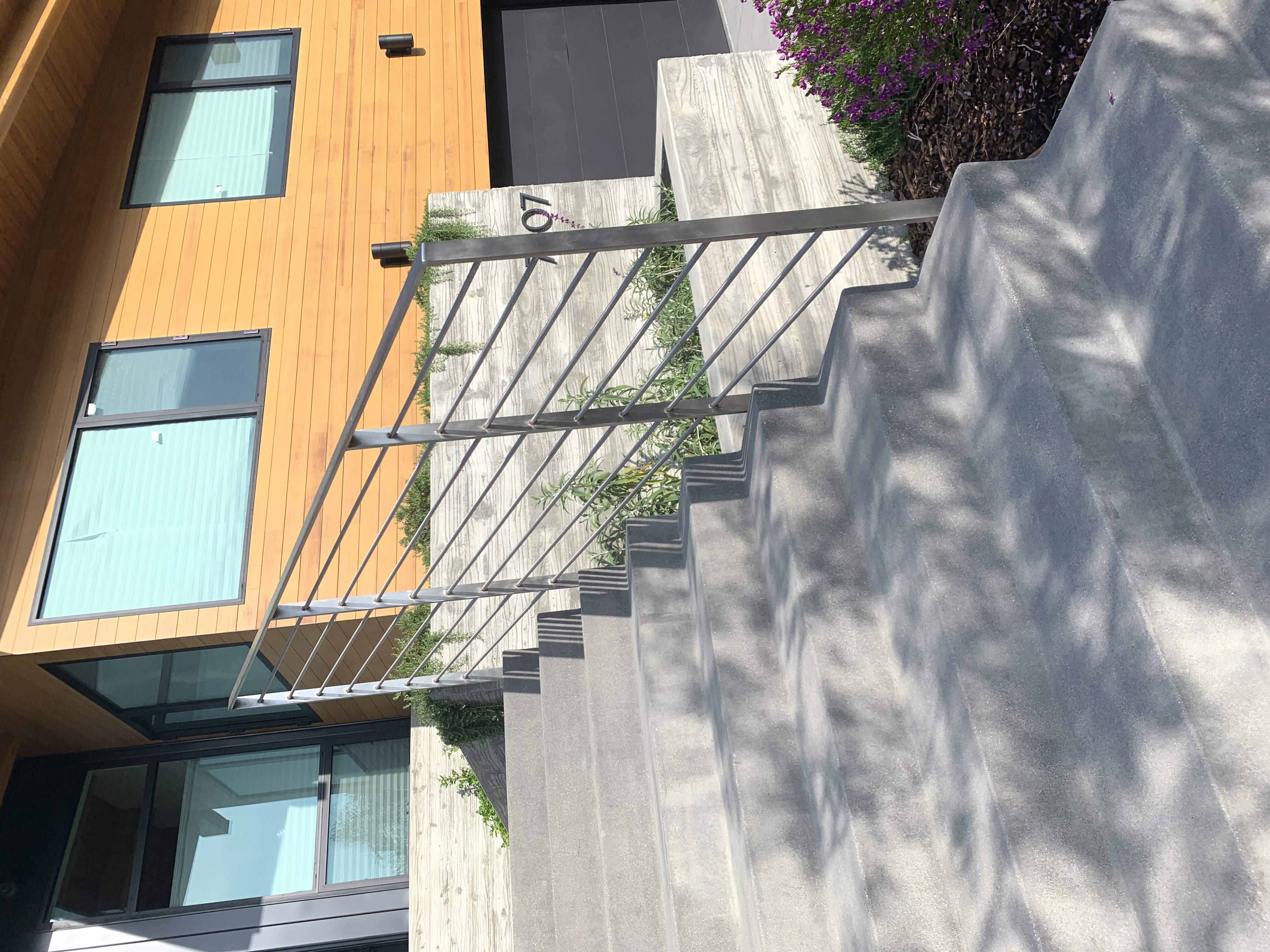Modern Stainless Steel Stair Railing