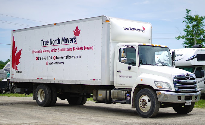 True North Movers truck