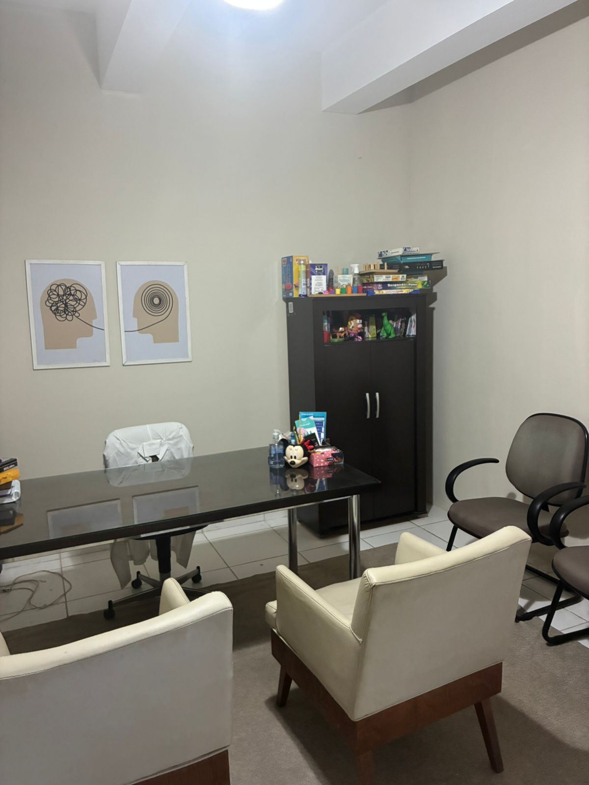 Ambiente sofisticado da clínica