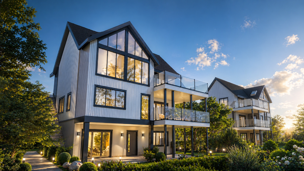 3 Storey Seaside Dwelling with Large Terrace