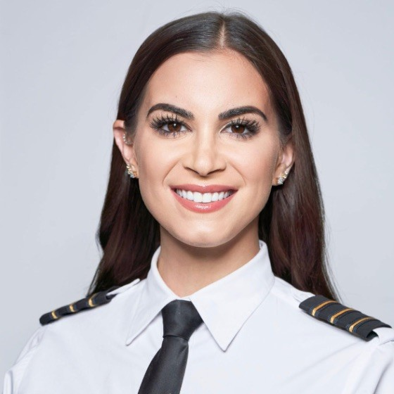 Alyssa Silva, First Officer at Republic Airways