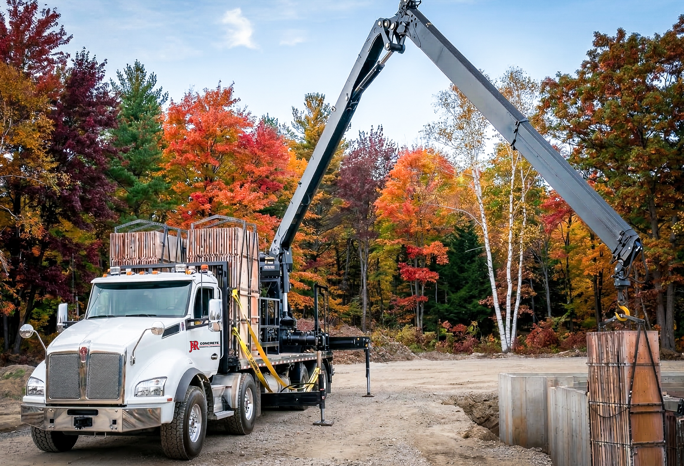 Commercial foundation construction