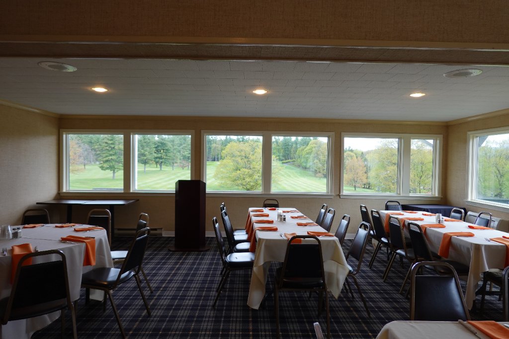 Elegant dining room interior at the Greenock Grill