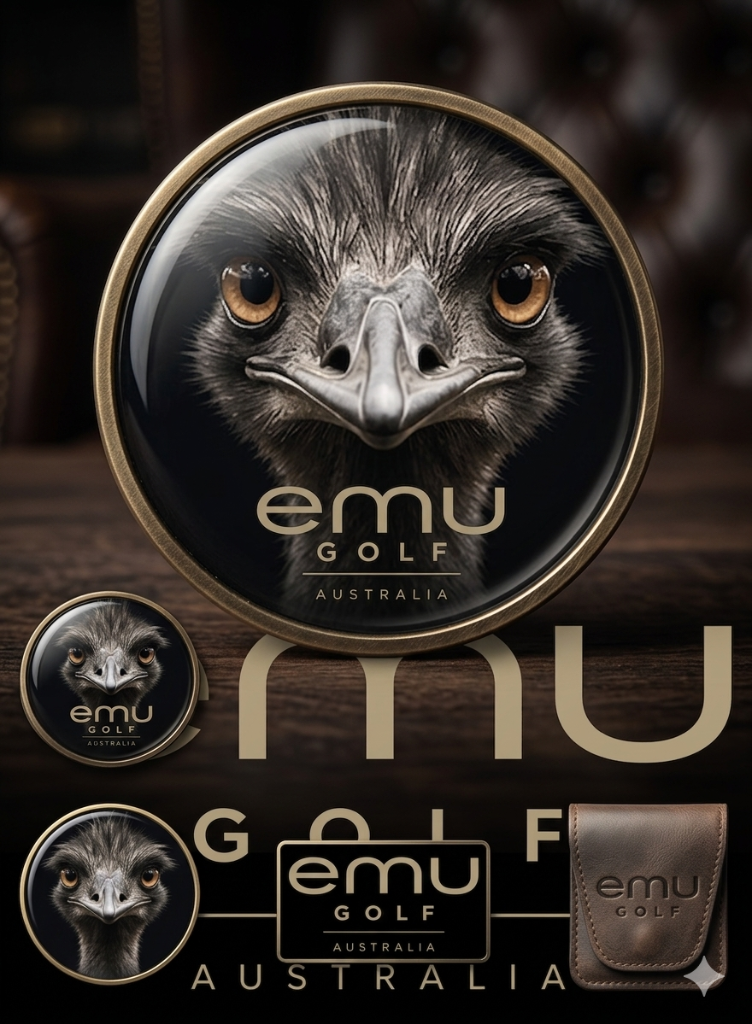 EMU Golf Ball Markers