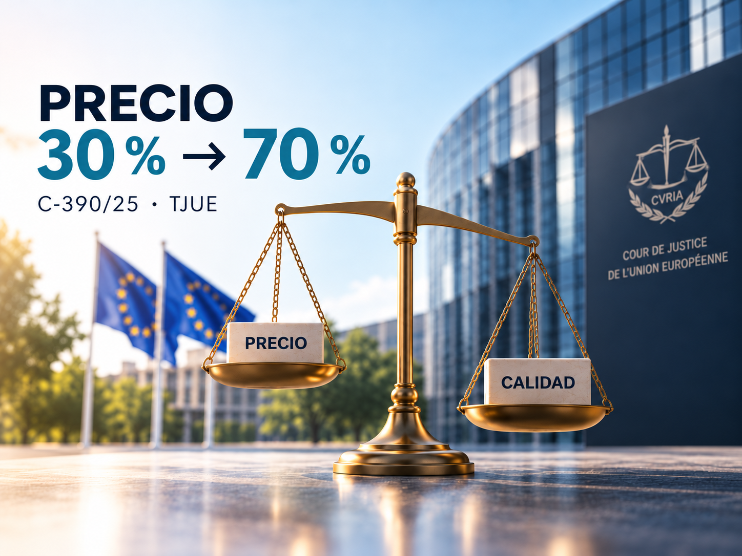 Diálogo competitivo: el Abogado General del TJUE pone límites a las bandas de ponderación