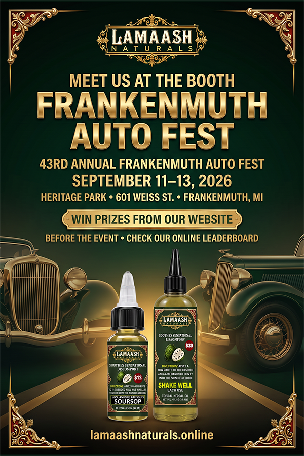 Frankenmuth Auto Fest event flyer