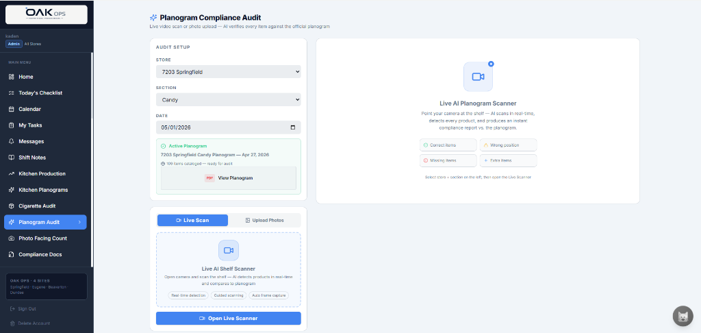 Planogram Compliance (AI)