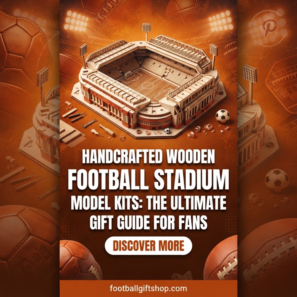 🏆 The Ultimate Football Fan Gift: Handcrafted Wooden Stadium Models!