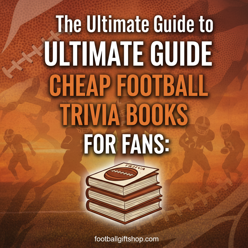 🏈 Score Big with Cheap Football Trivia Books for Fans! 📚💰