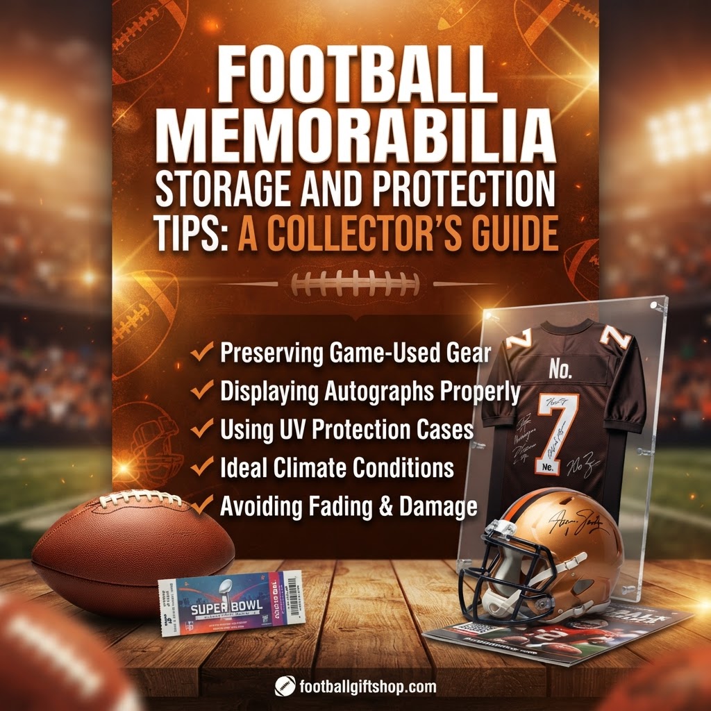🏈 Ultimate Guide: How to Protect Your Valuable Football Memorabilia