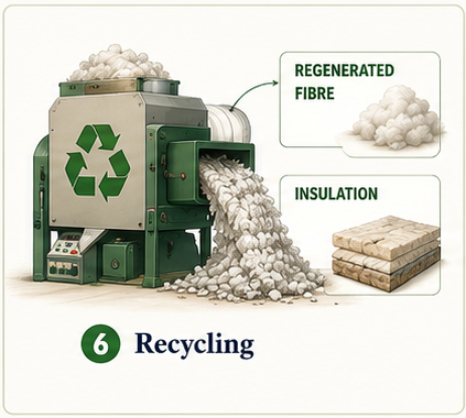Step 6: Recycling