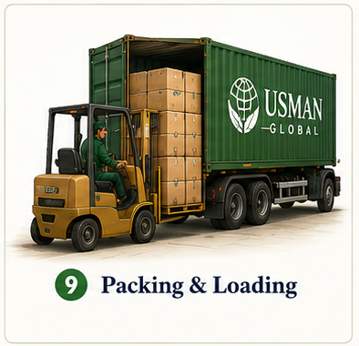 Step 9: Packing & Loading