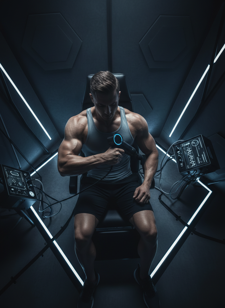Professional athlete recovery session