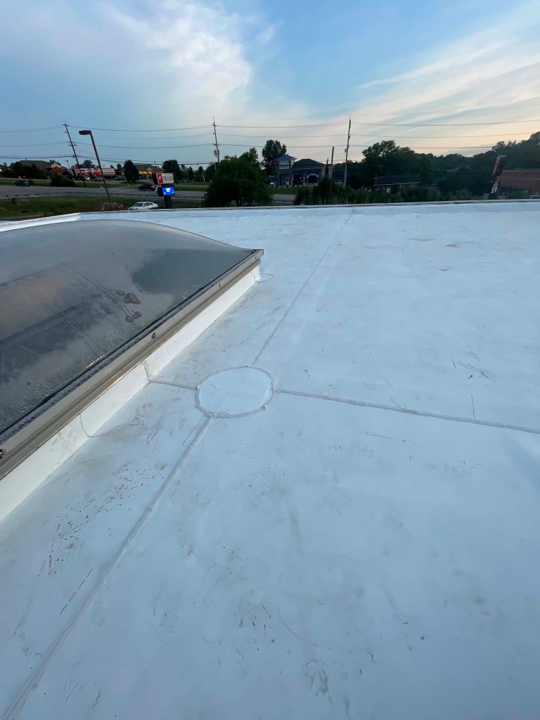 Take 5 Oil Change TPO roof replacement project, Alexandria KY — photo 18