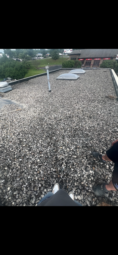 Take 5 Oil Change TPO roof replacement project, Alexandria KY — photo 2