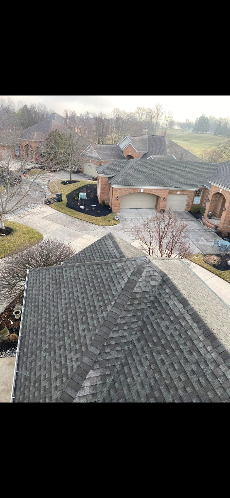 Aerial View — Completed Roof Replacement
