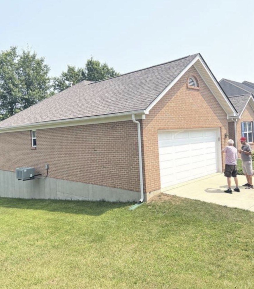 After: Hail Damage Insurance Claim - Covington, KY completed in Covington, KY