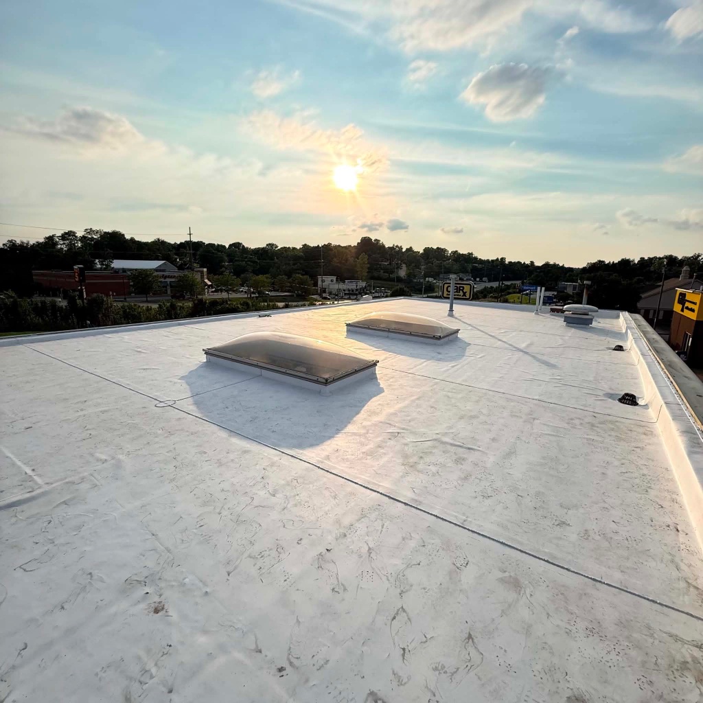Take 5 Oil Change TPO roof replacement project, Alexandria KY — photo 24