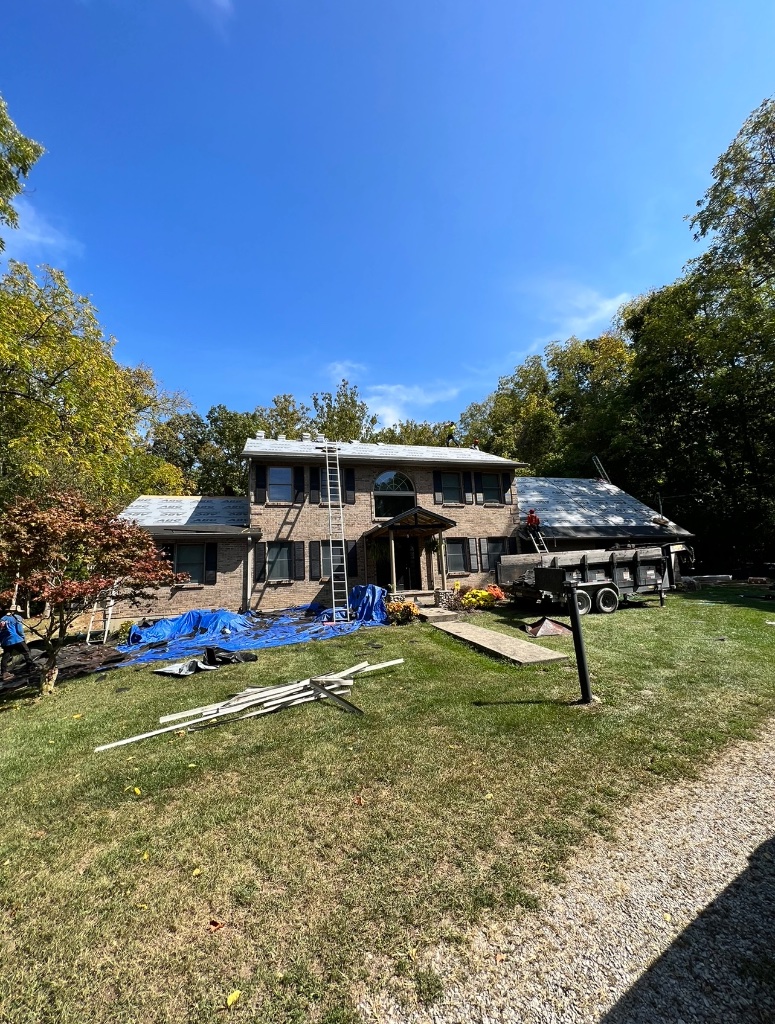 Shingle Install in Progress — Full Tear-Off