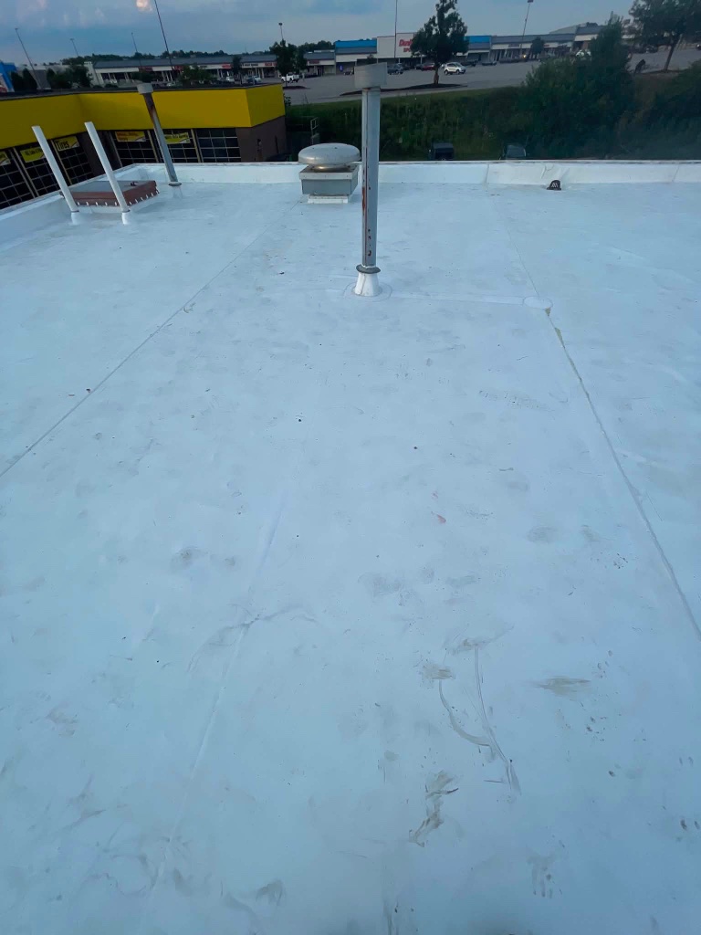 Take 5 Oil Change TPO roof replacement project, Alexandria KY — photo 16