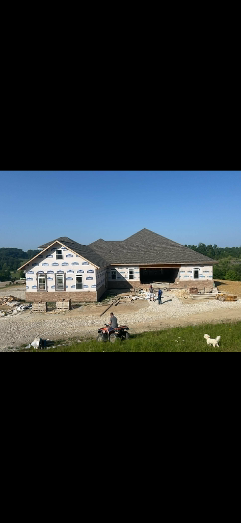 Large New Build — House Wrap Ready for Siding