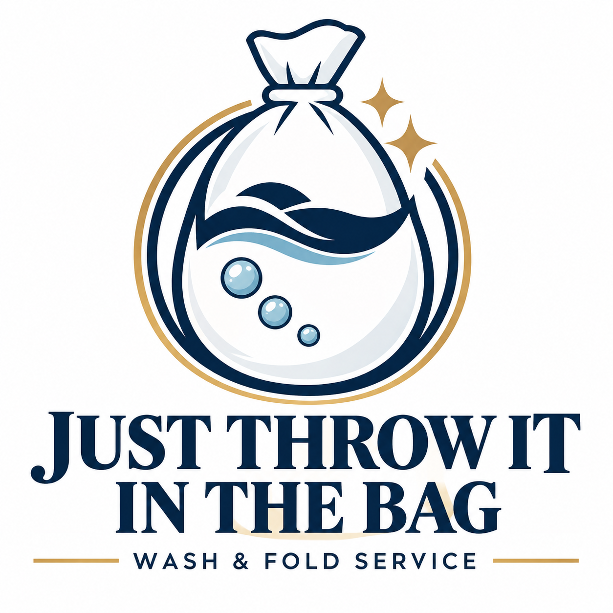 Just Throw It In The Bag — Wash & Fold Service