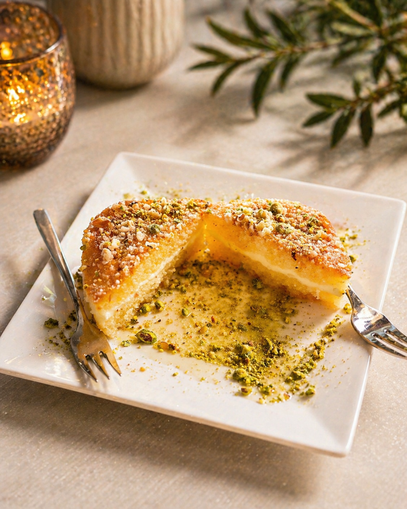 Kunafa dessert