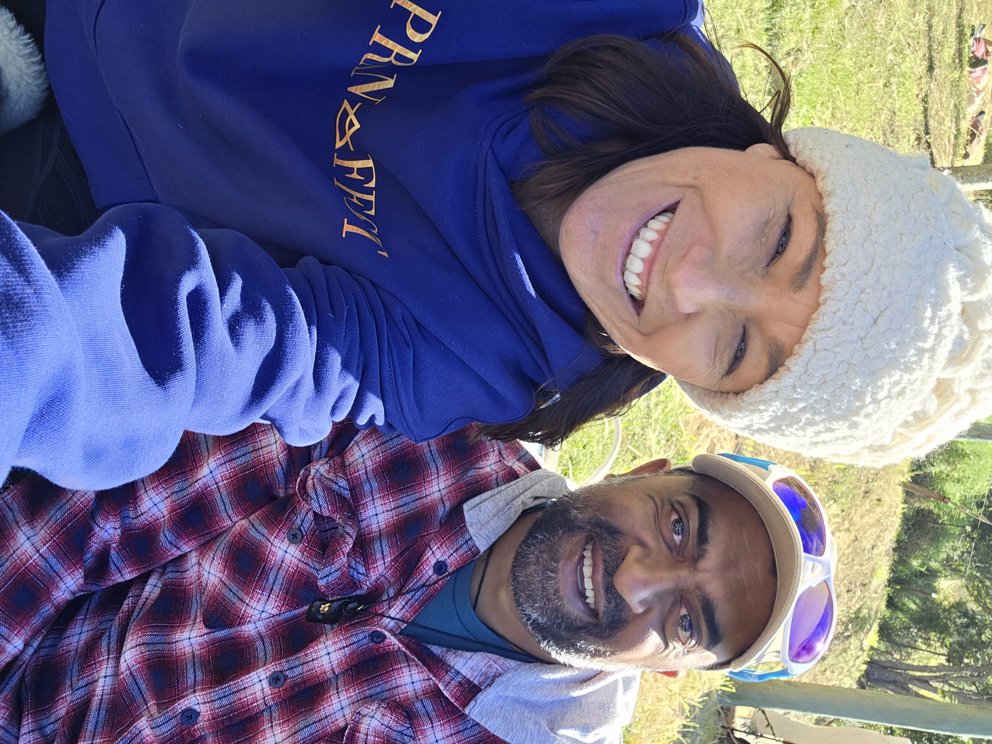 Jodi Salmond and Pretzel Morar together at PranaFest