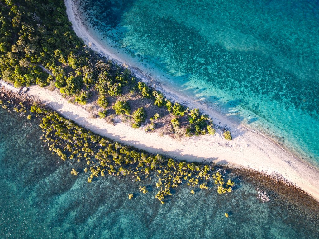 Whitsundays aerial view